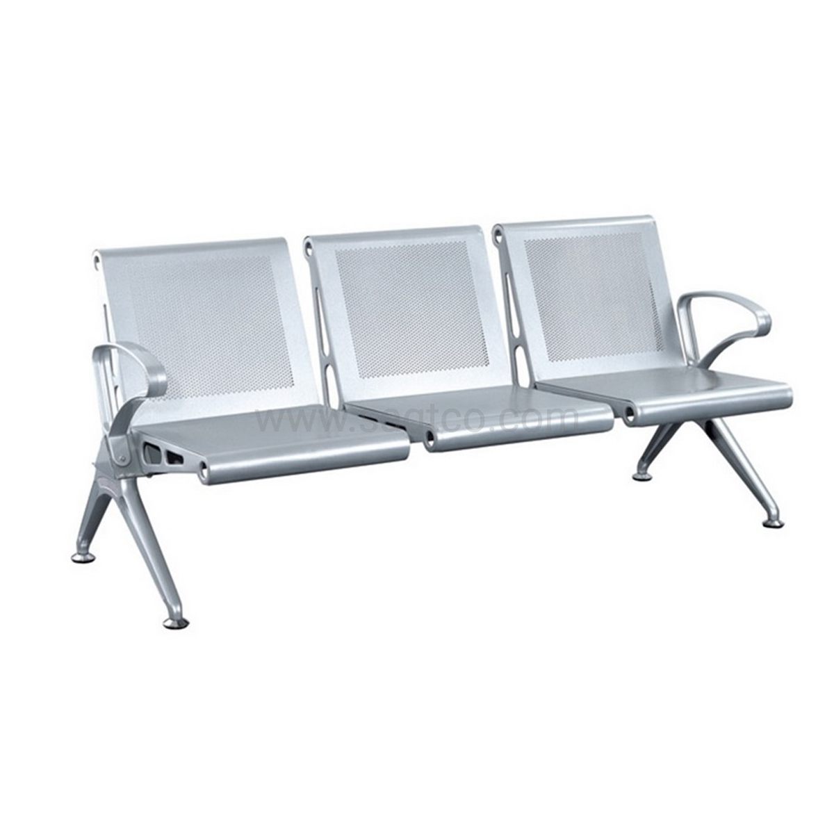 Rasmia Triple  Metal Waiting Chair