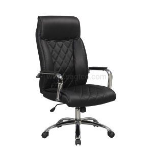 Vadik High Back Leather Chair